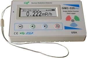 GQ GMC 320 Plus Geiger Licznik Promieniowania Jądrowego Detektor Mierniki Beta Gamma X Blu-ray Europa