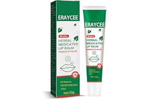 ERAYCEE Cold Sore Balm, 20g, Cold Sore Relief Cream for Cold Sores, Fever Blisters, and Dry Lips.