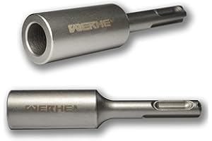 WERHE ® 13,5x34x223 Profesjonalny wbijak do gwoździ, młot udarowy, wbijak do słupków SDS Plus