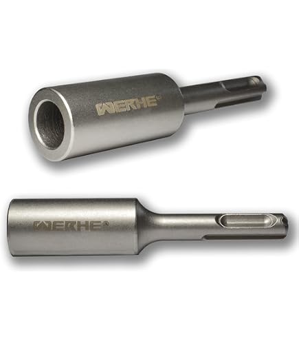 WERHE - Tournevis Professionnel pour piquets Jack Hammer Picket Post Driver SDS Plus 20,2 x 28 x 100