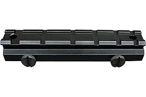 Seben Montura Riel 21mm Weaver Picatinny Prolongación Elevación Visor Caza RSM05