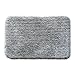 Produktbild Lx.AZ.Kx Fußmatte Das Büro Der Salon Tür Bad Fußmatte einfache und stilvolle Waschbar Waschbar Plüschtier dicker Teppich, 60 X 90 Cm, Hellgrau