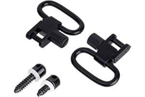 ToopMount Drehgelenke für Taktische Gewehre Schraubbolzen Schnellverschlussdrehgelenke Bolzenverschluss Holzschraubentyp Jagdzubehör Sling Screw schnell Lösen Sling Schraube Adapter