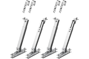 ZENDURE SUPERCHARGED Zendure Support de Panneau Solaire, Support de Panneau Solaire, Crochet en Acier Inoxydable pour Balustrade, Crochet de Panneau Solaire Universel pour le Montage de Balcon (2 paires)