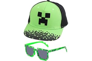 Marypaty Einhorn Basecap Mädchen, Baseballmütze mit Sonnenbrille, Snapback Cap, Sonnenhut, Baseball Cap Kinder für Sport