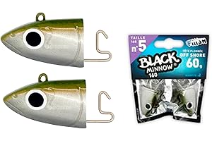 Black Minnow Fiiish 160 Jig Heads