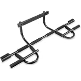 ProsourceFit Multi-Grip Lite Pull Up/Chin Up Bar, Heavy Duty Doorway Upper Body Workout Bar for Home Gyms 24&rdquo;-32&rdquo; (ps-1240-cu