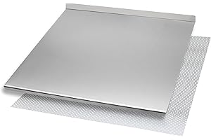 INOXLM LAVORAZIONI INOX INOXLM Spianatoia per impastare Piano da Lavoro in Acciaio Inox Varie Misure per Cucina per Bar per Ristorante per impastare (60X56 Piega 2 cm Alzatina 4 cm)