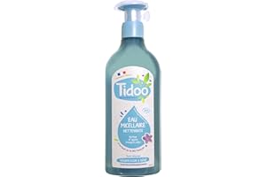 Eau Nettoyante Micellaire Bio à l'extrait de lin 500 ml - Tidoo