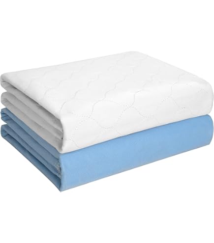King Size Waterproof Bed Pads, Washable Incontinence Bed - View #4