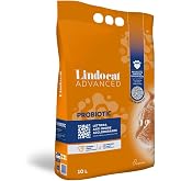 Lindocat Advanced Probiotic K&ouml;t&uuml; Bakterileri &Ouml;nleyici Topaklanan Kedi Kumu 10L
