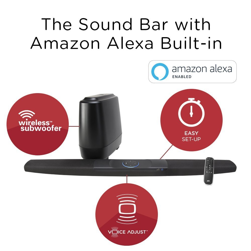 polk command bar home theatre sound bar system