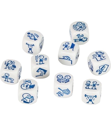 Asmodee - Rory's Story Cubes Original Hangtab: Arancione - gioco da