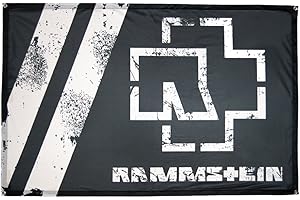 Rammstein Flaga Fahne "Weisse Balken", oficjalne produkty zespołu
