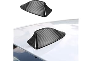 DINGFENG 1 Pcs Antena Coche，Antena Coche Tiburon, Aleta Tiburon Coche，Antena Aleta De Tiburon,Antena Coche Universal, Antena Tiburon Coche，For Accesorios Coche Tuning