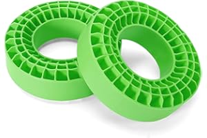 INJORA 2PCS Inserto de Goma de Silicona para Neumáticos de 1.9" 108-110mm (4.35" OD) para Mejora de 1/10 RC Crawler, Pequeño