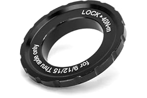 Ladieshow Center Lock, Bike Disco Center Lock per Convertire i Mozzi 12/15/20MM