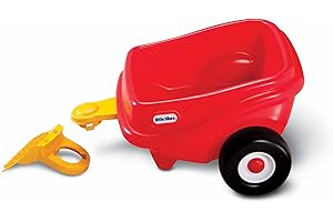 little tikes Cozy Coupe Trailer - Toy Trailer for Toddlers & Children, Encourages Creative Play, Suitable for Ages 3 to 10 Years, Red