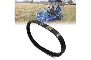 QYMOTO Go Kart Drive Belt 725, Hammerhead 80T, Mudhead 208r Belt for Trailmaster Mid Karts MB200, 725 Belt for 30 Series Torque Converter Belts, ASW 14704