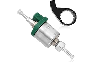 PENITUE Diesel Oil Fuel Pump Kit, Low Noise Air Heater Electric Fuel Pump for 12V/24V 22ML with Holder Quiet Accessories Part Compatible with Eberspacher Airtronic D2 D4 12V 24V/1KW-8KW Diesel Heaters