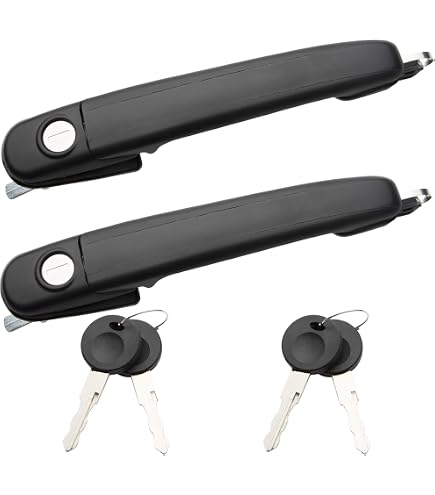 Commande De Poignée De Porte AERZETIX – Compatible Réf. 1H0837223B, 6N0837223 – Pour Montage Avant Gauche/droit, Pièce Auto De Rechange