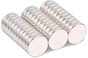 OCEUMAOA Calamite Piccole Calamite Potenti Magneti Neodimio Tonde Calamite Frigorifero Lavagna Magnetica Scientifico Magnete Industriale 8x2mm 30 Pezzi