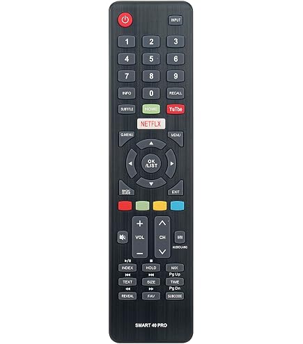 Telecomando Universale VINABTY Per TV DYON Smart | Adatto Per 32VX, 24VX, 40VX, 43VX | Plug And Play, Nessuna Programmazione