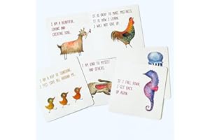 LOVE ART LUX Affirmation Cards for Kids: Preschoolers, Elementary, Mental Health, Self-love, Kindness, Courage, Expression, Happiness, Empowerment. Grow with Me