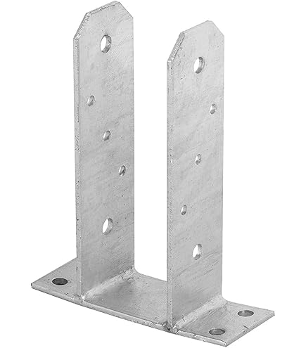 Supporto Per Pali Da Avvitamento Max-Power HV4254 - Zincato, Spessore 5,5mm - Foto 2