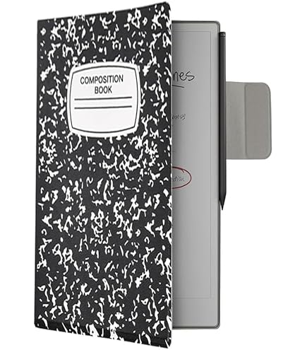GIOPUEY Coque Pour Remarkable Paper Pro Move 7.3, Coque Arrière En TPU