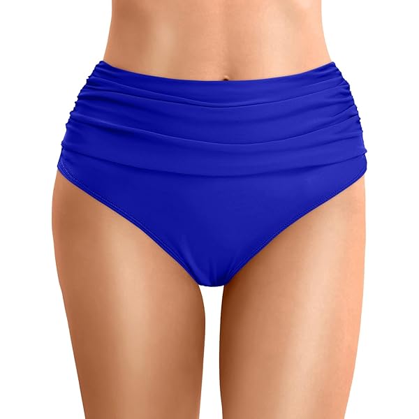 Générique Bas De Bain Taille Haute Femme - Bas De Bikini Taille Haute Pour Femme - Contrôle Du Ventre Culotte Femme Classique