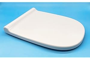 Plastisan Tapa y Asiento de Inodoro con Caída Amortiguada - Compatible con Dama Retro - Blanco