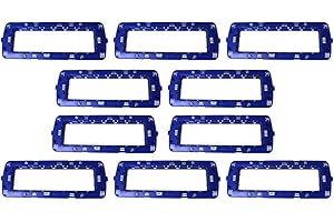 ZOREI Soporte compatible con Bticino Living Light, soporte para caja 502 503 504 507 (10, 7 módulos/plazas)