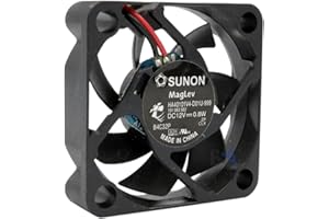 SUNON Ventola 40mm 40x40x10 HA40101V4-D01U-999 12V DC 0,07A 0,8W Air Fan 4 cm 2 Fili (+/-) Raffreddamento