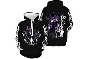 GENERIC Solo Leveling Sweatshirt pour les amateurs d'anime – Collection garçons, adolescents, hommes et filles