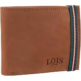 Men's Leather Wallet - Men's Leather Wallet with Inner Purse and T