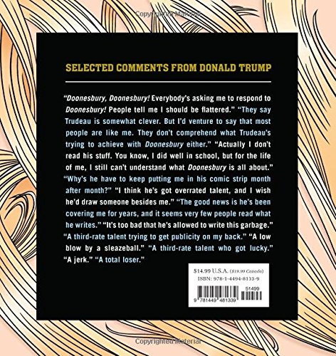 Book's Cover of Yuge!: 30 Years of Doonesbury on Trump