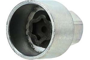 KIMISS Presa Antifurto Lugnut, Bullone Mozzo, Chiave di Blocco Ruota Sostituzione Presa Antifurto Lugnut per 1 3 5 6 7Series X1 X2 X3 X4 X5 X6 Z4 052 (056)