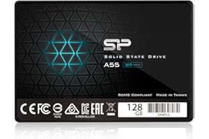 Silicon Power SSD 128 GB 3D NAND A55 SLC Cache Performance Boost 2,5 cala SATA III 7 mm (0,28") wewnętrzny dysk SSD
