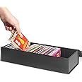 tutata Cassette Tape Storage Box, Cassette Tape Holder 14.25 x 4.5 x 3 Inch, Store Up to 20 Cassette Cases – 1 Pack