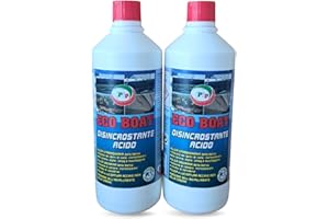 PIP PRODOTTI INNOVATIVI PROFESSIONALI Pip Detergente per Barche Eco Boat, Disincrostante Acido, Sgrassante Nautico, Completa Cura e Manutenzione della Imbarcazione, Professionale, Concentrato, Flacone o Tanica