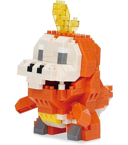 Nanoblock NAN21611 Pokemon Scorbunny Flambino Hopplo Building Toy