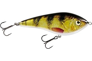 Westin Glidebait 12cm 53g Real Perch, 1 Piece, Fishing Lure
