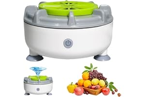 CHENRI Seattleget Efficient Portable Fruit and Vegetable Washers, Ultraschall Gemüsereiniger, Wiederaufladbare Obst Gemüse Waschmaschine, Automatischer Obstreiniger für Gemüse, Obst, Fleisch