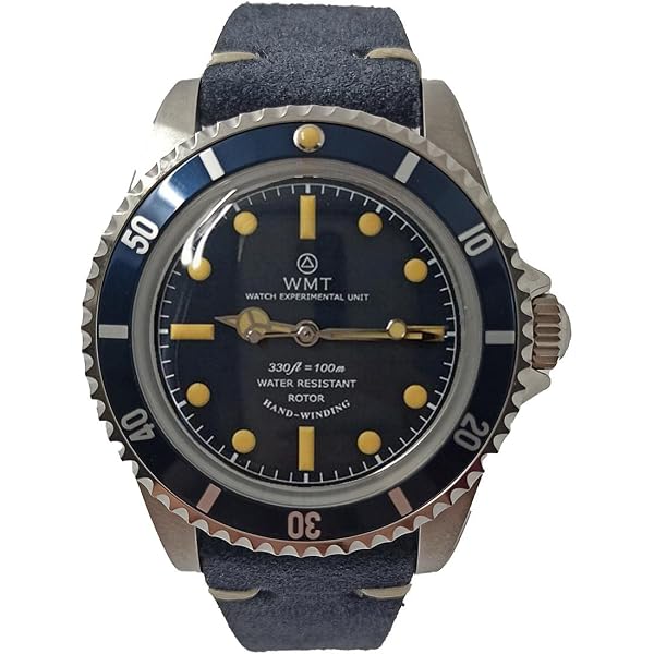 Montre Homme Walter Mitt Sea Diver Automatique Acier Noir - 100m étanche - Neuve Avec étiquettes