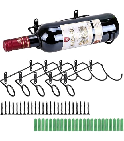 Casier à Vin Mural Design 3Pcs Casiers À Vin Muraux, Casier À Vin Suspendu En Spirale, Présentoir De Bouteille De Boisson Support Bouteille Vin Design Casier à Vin Mural Design 3Pcs Casiers À Vin Muraux, Casier À Vin Suspendu En Spirale, Présentoir De Bouteille De Boisson Support Bouteille Vin Design