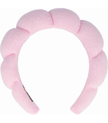 PARENCE Fascia Per Capelli Con Orecchie Da Coniglio – Morbida E Universale Per Make-up E Doccia, Colore Casuale