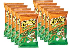 Cheetos Cheddar Jalapeno Crunchy 226.8g 8z (10 pack) by Mazovia Brands