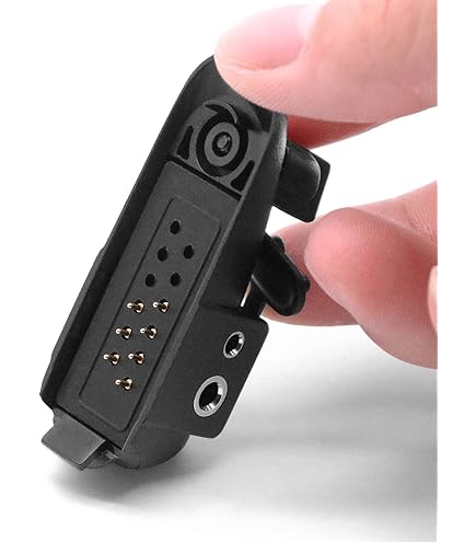 HYS 2 Wege Radio Ohrhörer Headset für Motorola Funkgerät MTP6650 MTP850S DP3400 DP3600 DP4400 DP4600 MTP6550 MTP6000 XPR6500 XiR P8200 XiR P8268