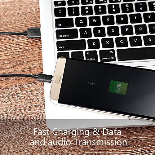 C  ble Micro USB 2 0  5-pack 1m 3ft  Coolreall   C  ble Chargeur pour Samsung Galaxy  HTC  Sony  Nexus  Asus  Blackberry  Nokia  LG  Motorola  Huawei  Kindle  Xiaomi  Smartphone  Appareils Android et Plus Encore  Noir 